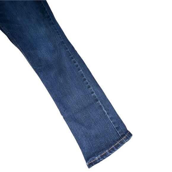 True Craft Girls Adjustable Waist Tapered Jeans-Blue-Dark Wash-Size 16-GUC - Picture 2 of 7